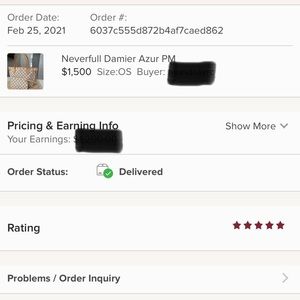 COPY - Neverfull Damier Azur PM